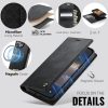 6601166482A-9 CASEME iPhone 16 Pro Case 2-in-1 Detachable Wallet Vegan Leather Flip Cover - Compatible with MagSafe