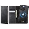 CASEME iPhone 12 Pro Max Case 2-in-1 Detachable Wallet Vegan Leather Flip Cover - Compatible with MagSafe