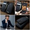 6601166914B-12 CASEME iPhone 12 Pro / iPhone 12 Case 2-in-1 Detachable Wallet Vegan Leather Flip Cover - Compatible with MagSafe