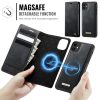 6601166914B-6 CASEME iPhone 12 Pro / iPhone 12 Case 2-in-1 Detachable Wallet Vegan Leather Flip Cover - Compatible with MagSafe