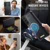 CASEME Samsung Galaxy S22+ Case 2-in-1 Magnetic Detachable Wallet Vegan Leather Flip Cover