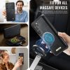 6601166920B-3 CASEME Samsung Galaxy S23 Case 2-in-1 Magnetic Detachable Wallet Vegan Leather Flip Cover