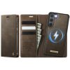 6601166920C-1 CASEME Samsung Galaxy S23 Case 2-in-1 Magnetic Detachable Wallet Vegan Leather Flip Cover