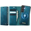 6601166922A-1 CASEME Samsung Galaxy S23 FE Case 2-in-1 Magnetic Detachable Wallet Vegan Leather Flip Cover