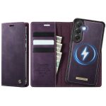 CASEME Samsung Galaxy S23 FE Case 2-in-1 Magnetic Detachable Wallet Vegan Leather Flip Cover