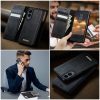 6601166924B-12 CASEME Samsung Galaxy S25 Edge Case 2-in-1 Magnetic Detachable Wallet Vegan Leather Flip Cover