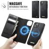 6601166929B-6 CASEME iPhone 13 Case 2-in-1 Detachable Wallet Vegan Leather Flip Cover - Compatible with MagSafe