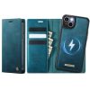 6601166929D-1 CASEME iPhone 13 Case 2-in-1 Detachable Wallet Vegan Leather Flip Cover - Compatible with MagSafe