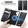 6601167531B-6 CASEME Samsung Galaxy S25 Ultra Case 2-in-1 Magnetic Detachable Wallet Vegan Leather Flip Cover