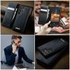 CASEME Samsung Galaxy S24 Ultra Case 2-in-1 Magnetic Detachable Wallet Vegan Leather Flip Cover