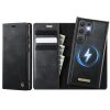 CASEME Samsung Galaxy S24 Ultra Case 2-in-1 Magnetic Detachable Wallet Vegan Leather Flip Cover