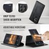 CASEME Samsung Galaxy S24 Ultra Case 2-in-1 Magnetic Detachable Wallet Vegan Leather Flip Cover
