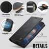 CASEME Samsung Galaxy S25+ / Galaxy S24+ Case 2-in-1 Magnetic Detachable Wallet Vegan Leather Flip Cover
