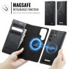 6601168992A-6 CASEME Samsung Galaxy S22 Ultra Case 2-in-1 Magnetic Detachable Wallet Vegan Leather Flip Cover
