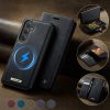 6601168994A-11 CASEME Samsung Galaxy S24 FE Case 2-in-1 Magnetic Detachable Wallet Vegan Leather Flip Cover