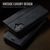 CASEME For iPhone 17 Case RFID Blocking Wallet Calf Texture Vegan Leather Flip Cover