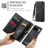 6601175069B-8 CASEME For Google Pixel 10 Pro XL Case 2-in-1 Detachable Magnetic Zipper Wallet Vegan Leather Flip Cover