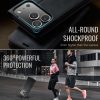 CASEME For iPhone 17 Pro Case RFID Blocking Wallet Calf Texture Vegan Leather Flip Cover
