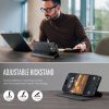 CASEME For iPhone 17 Pro Max Case RFID Blocking Wallet Calf Texture Vegan Leather Flip Cover