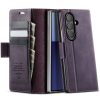 CASEME For Samsung Galaxy Z Fold7 Case RFID Blocking Wallet Calf Texture Vegan Leather Flip Cover