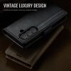 CASEME For Samsung Galaxy Z Fold7 Case RFID Blocking Wallet Calf Texture Vegan Leather Flip Cover