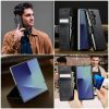CASEME For Samsung Galaxy Z Fold7 Case RFID Blocking Wallet Calf Texture Vegan Leather Flip Cover