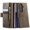 CASEME For Samsung Galaxy Z Fold7 Case RFID Blocking Wallet Calf Texture Vegan Leather Flip Cover