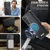 6601178896A-3 CASEME Samsung Galaxy S25 FE Case 2-in-1 Magnetic Detachable Wallet Vegan Leather Flip Cover