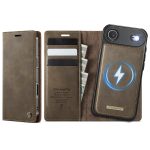 CASEME iPhone Air Case 2-in-1 Detachable Wallet Vegan Leather Flip Cover - Compatible with MagSafe