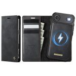 CASEME iPhone Air Case 2-in-1 Detachable Wallet Vegan Leather Flip Cover - Compatible with MagSafe