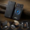 CASEME iPhone Air Case 2-in-1 Detachable Wallet Vegan Leather Flip Cover - Compatible with MagSafe