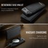 CASEME iPhone Air Case 2-in-1 Detachable Wallet Vegan Leather Flip Cover - Compatible with MagSafe