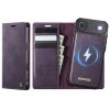 CASEME iPhone Air Case 2-in-1 Detachable Wallet Vegan Leather Flip Cover - Compatible with MagSafe