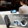 CASEME For iPhone 17 Case 2-in-1 Detachable Magnetic Zipper Wallet Vegan Leather Flip Cover