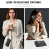 CASEME For iPhone 17 Pro Max Case 2-in-1 Detachable Magnetic Zipper Wallet Vegan Leather Flip Cover