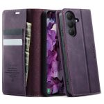CASEME For Samsung Galaxy S26 Case RFID Blocking Wallet Calf Texture Vegan Leather Flip Cover