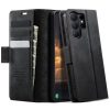 CASEME For Samsung Galaxy S26 Ultra Case RFID Blocking Wallet Calf Texture Vegan Leather Flip Cover