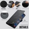 CASEME For Samsung Galaxy S26 Ultra Case RFID Blocking Wallet Calf Texture Vegan Leather Flip Cover