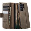 CASEME For Samsung Galaxy S26 Ultra Case RFID Blocking Wallet Calf Texture Vegan Leather Flip Cover