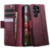 CASEME For Samsung Galaxy S26 Ultra Case RFID Blocking Wallet Calf Texture Vegan Leather Flip Cover