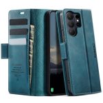 CASEME For Samsung Galaxy S26 Ultra Case RFID Blocking Wallet Calf Texture Vegan Leather Flip Cover