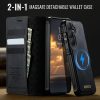 6601201987B-4 CASEME Samsung Galaxy S26 Case 2-in-1 Magnetic Detachable Wallet Vegan Leather Flip Cover