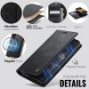 6601201987B-8 CASEME Samsung Galaxy S26 Case 2-in-1 Magnetic Detachable Wallet Vegan Leather Flip Cover