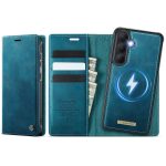 CASEME Samsung Galaxy S26+ Case 2-in-1 Magnetic Detachable Wallet Vegan Leather Flip Cover
