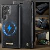 6601202011B-7 CASEME Samsung Galaxy S26 Ultra Case 2-in-1 Magnetic Detachable Wallet Vegan Leather Flip Cover