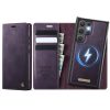 6601202011E-1 CASEME Samsung Galaxy S26 Ultra Case 2-in-1 Magnetic Detachable Wallet Vegan Leather Flip Cover