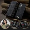 6601202017B-5 CASEME For Samsung Galaxy S26 Ultra Case 2-in-1 Detachable Magnetic Zipper Wallet Vegan Leather Flip Cover