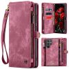 6601202017C-1 CASEME For Samsung Galaxy S26 Ultra Case 2-in-1 Detachable Magnetic Zipper Wallet Vegan Leather Flip Cover