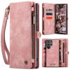 6601202017E-1 CASEME For Samsung Galaxy S26 Ultra Case 2-in-1 Detachable Magnetic Zipper Wallet Vegan Leather Flip Cover