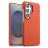 6601205461F-1 MELKCO For Samsung Galaxy S26 Ultra Case Genuine Cow Leather PC Phone Cover Magnetic Case